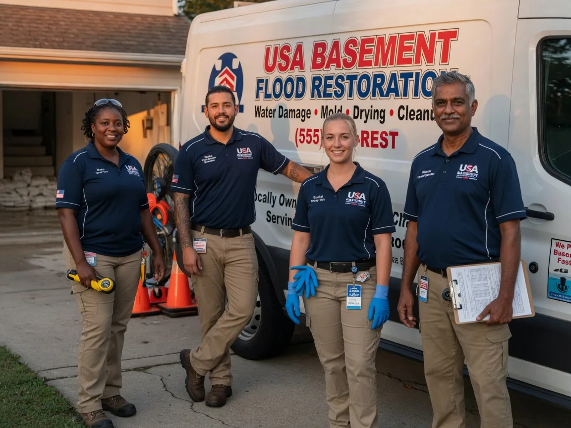Basement Flood Cleanup company in Peru, VT